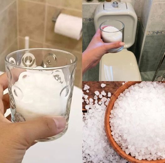 Say Goodbye to Dirty Toilets with Salt!