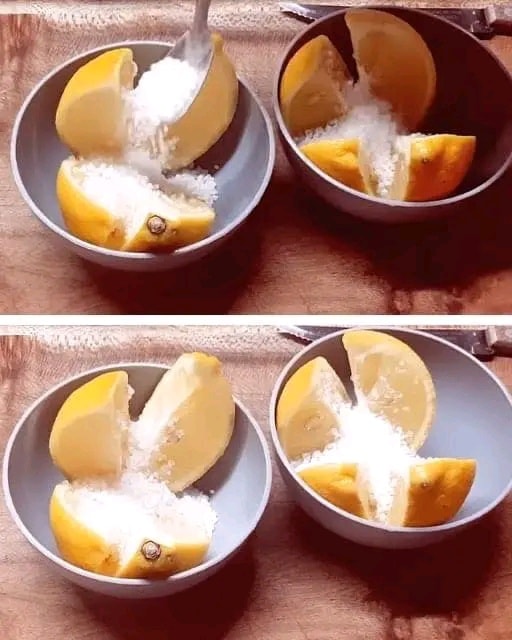 Cut the lemon this way and add salt. The solution to a big problem at home!