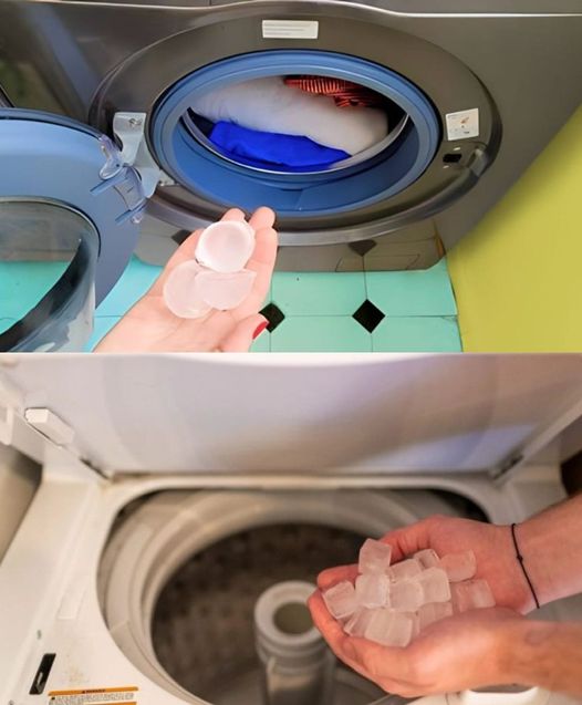 Shocking Results: Washing Clothes with Ice Cubes