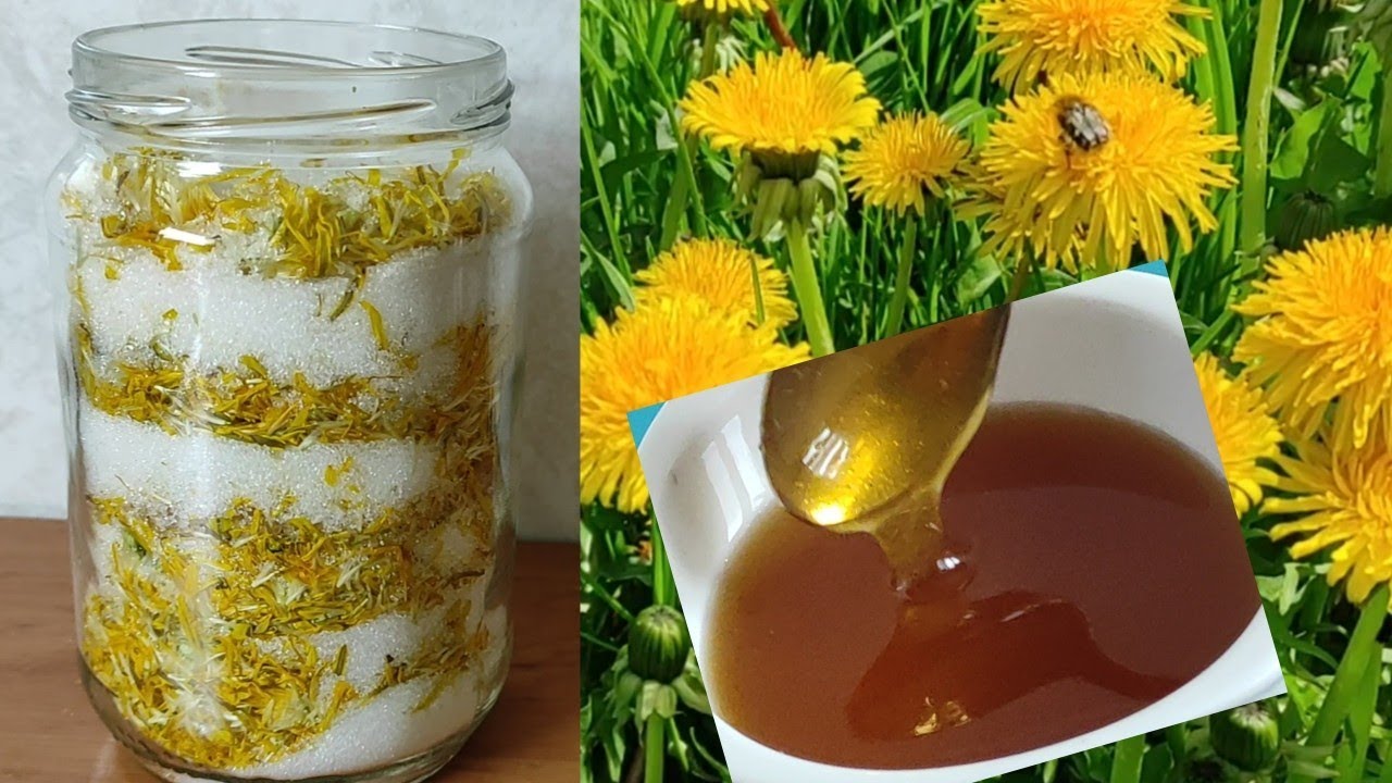 Discover the Delight of Dandelion Honey with Lemon: A No-Cook Recipe!