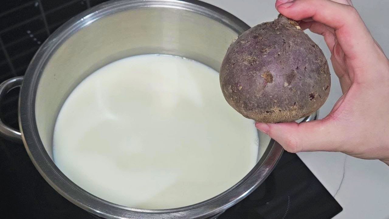 A Cozy Trio: Beets, Boiling Milk, and a Homemade Delight