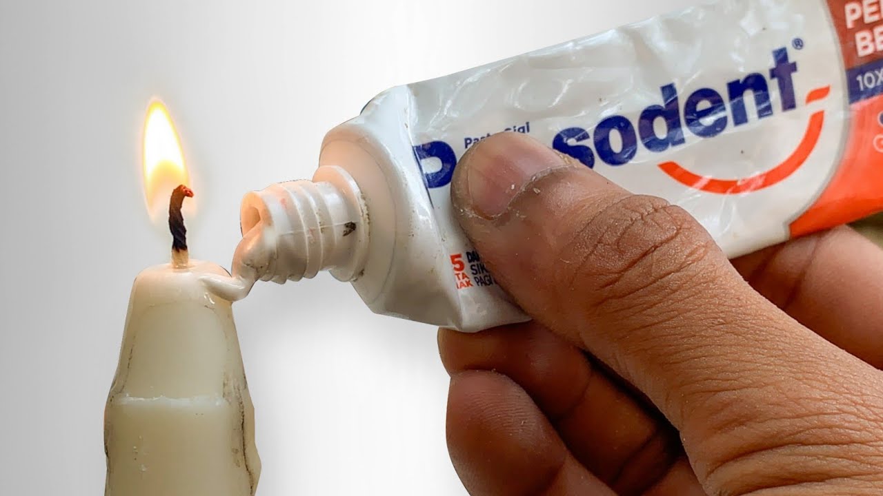 Discover the Surprising Uses of Toothpaste: A Cost-Effective Alternative to Candles